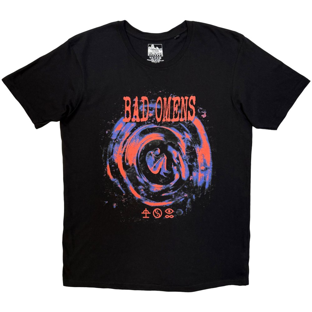 Bad Omens - The Drain Mens Tshirt - Black
